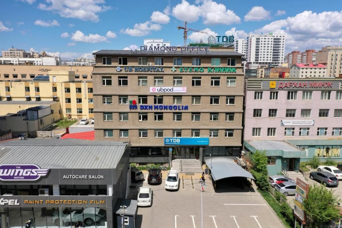 Ubpod- The First Capsule Hotel In Mongolia Ulaanbaatar Exterior foto