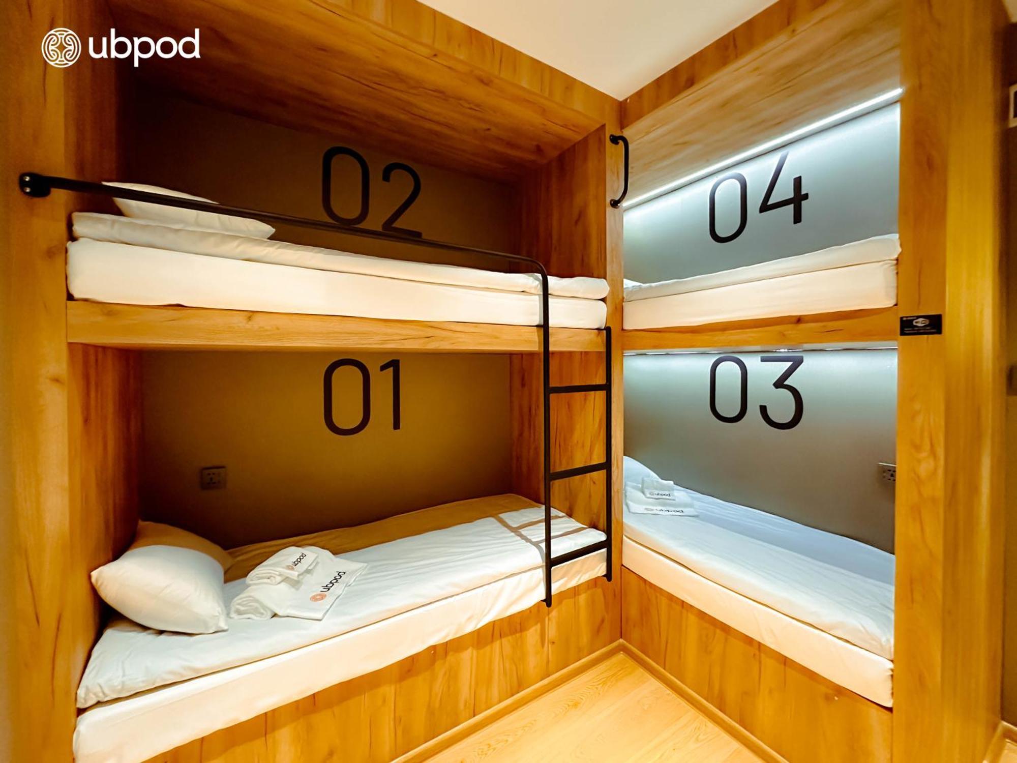 Ubpod- The First Capsule Hotel In Mongolia Ulaanbaatar Exterior foto