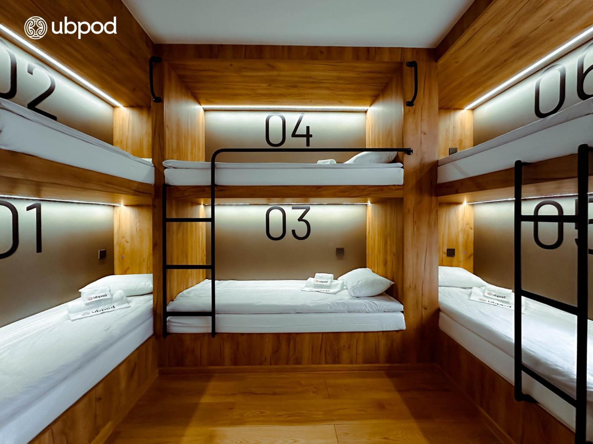 Ubpod- The First Capsule Hotel In Mongolia Ulaanbaatar Exterior foto
